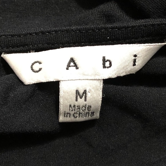 CAbi black with gold sequin top, size medium - Picture 6 of 7